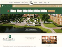Tablet Screenshot of foundersinn.com
